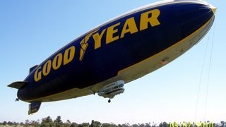 Flight in the Goodyear Blimp GZ20A quotSpirit of Americaquot N10A Carson California 2010 [upl. by Westmoreland]