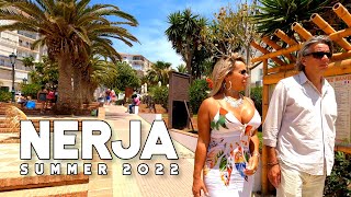 Nerja Spain Beautiful Town Update Early Summer 2022 Costa del Sol  Axarquía  Málaga 4K [upl. by Allac]