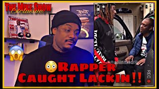 CML LAVISH D RUNS INTO LIL BLOOD ‘ S BROTHER OAKLAND RAPPER LIL RUE‼️ GETS PRESSED  DNiMiKE REACTS [upl. by Ignacius]