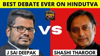 J Sai Deepak Vs Shashi Tharoor  Best Debate ever  Decolonisation amp Secular State  Tharoor Shocked [upl. by Yesor]