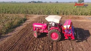 Bharat Agro Engineering  Zero Trillage Automatic Seed Drill [upl. by Rawley]