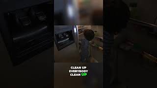 Clean Up Song Fun and Educational Kids Cleaning Song with Lyrics toddlers kids funny [upl. by Ellatnahc]