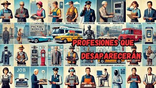 15 Profesiones Que Pronto Desaparecerán ¡Prepárate para el Futuro [upl. by Melamed]