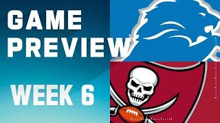 Detroit Lions vs Tampa Bay Buccaneers  2023 Week 6 Game Preview [upl. by Tterb742]