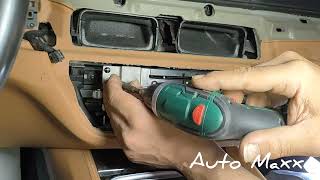 bmw g30 dashboard removal amp evaporator replacement p2فك تابلوه بي ام دبليو وتغيير تلاجه التكييف ج2 [upl. by Lesnah312]