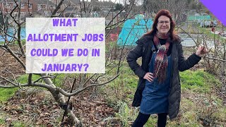 Allotment Jobs For January  Allotment Gardening For Beginners UK [upl. by Christis]