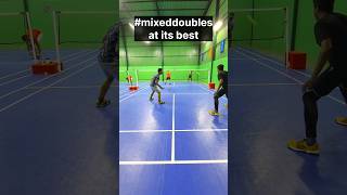 Dynamic Duos The Thrill of Mixed Doubles Badminton badminton yonex [upl. by Ahseenak]