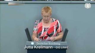 Jutta Krellmann DIE LINKE Befristung von Arbeitsverhältnissen eindämmen [upl. by Sande]