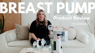 Ameda Mya Joy Plus Breast Pump Review  Product Review  CANADA [upl. by Pouncey]