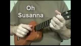 O Susanna  Clawhammer Ukulele [upl. by Naret]