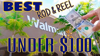 BEST WALMART Rod amp Reel COMBO For UNDER 100 [upl. by Demona967]