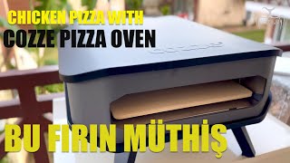 Chicken pizza recipe with Cozze pizza oven [upl. by Auroora990]