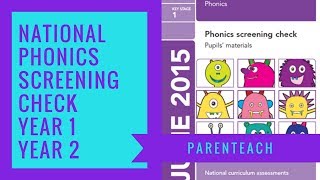 Parenteach National Phonics Screening Test Year 1Phonics Screening Practise Year one Year 2 2017 [upl. by Hunsinger193]