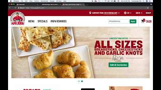 Papa Johns Promo Code Order Online PapaJohnscom [upl. by Shirlee]