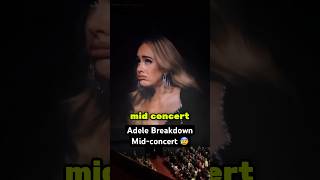 Fan Made Adele Break Down Mid Concert… [upl. by Nitnert]