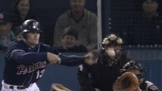 Davis bunt single breaks up Schillings perfect game in 2001 [upl. by Chuch]