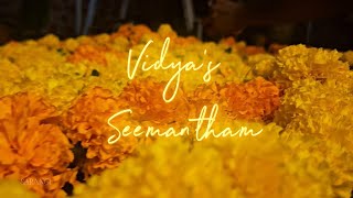 Vidhyas Seemantham Full Video  28 April 2024 [upl. by Niarda]