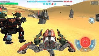 War Robots Android Gameplay  Raijin Trebuchet Lvl 5 [upl. by Yrogreg115]