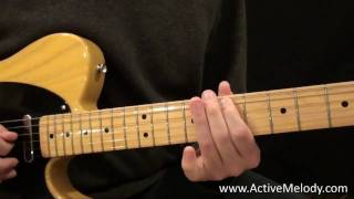 An Easy Guitar Solo in the Major Pentatonic Scale Key of E [upl. by Roda]