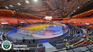 Scandinavium in Gothenburg Sweden  Arena of Frölunda Hockey Club [upl. by Anivle]