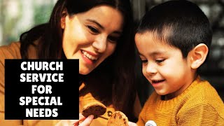 Church ministry allows families with children of special needs to worship cultivate faith together [upl. by Roby]