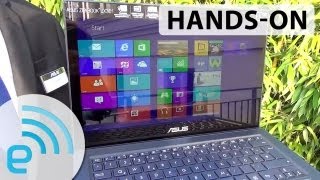 ASUS Zenbook UX301 handson  Engadget at IFA 2013 [upl. by Leirbaj]