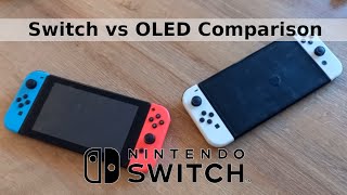 Nintendo Switch Original vs OLED Comparison 2023 [upl. by Ardied]