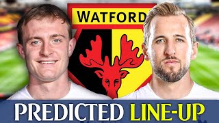 Watford Vs Tottenham PREDICTED LINE UP [upl. by Ecinrahs346]