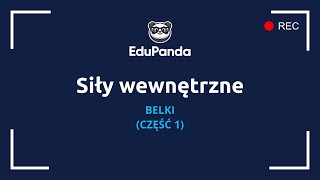 Siły wewnętrzne  belki część 1 dla początkujących [upl. by Caty469]