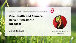 One Health and Climate Driven TickBorne Diseases [upl. by Yran]