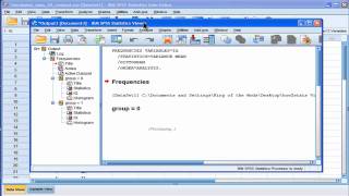 Levenes test  SPSS part1 [upl. by Ahsiri]