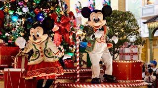 Mickeys Once Upon A Christmastime Parade 2023 FULL SHOW in 4K  Walt Disney World Magic Kingdom [upl. by Burk]