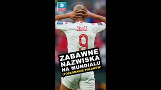 Zabawne nazwiska na mundialu Pożegnanie Polaków [upl. by Sirromed357]