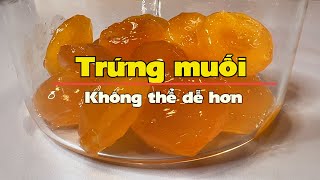 Trứng muối chỉ 3 ngày là có [upl. by Okikuy]