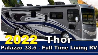 2022 Thor Motor Coach Palazzo 335 Full Time Living RV [upl. by Sheryle]