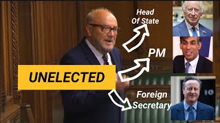 George Galloway highlights irony of British democracy in fiery parliament speech  Janta Ka Reporter [upl. by Inkster141]