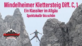 Mindelheimer Klettersteig Diff C1 im Kleinwalsertal [upl. by Aleta]