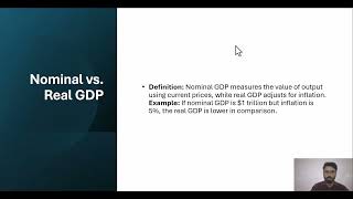 Nominal vs real GDP  GDP  Nominal  Real  shorts [upl. by Neumark]