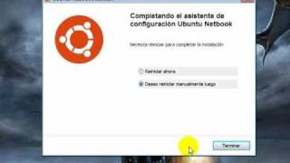 instalar ubuntu desde Windows 7mp4 [upl. by Bail466]