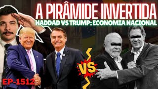 Lula vs Bolsonaro a PIRÂMIDE Invertida  Globo Moro e Batoré  Haddad vs Trump Economia Nacional [upl. by Willy]