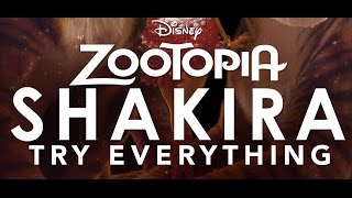 Zootopia  Shakira  Try Everything 1 Hour loop [upl. by Jourdain]