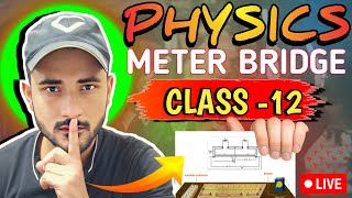 Physics class 12  Meter Bridge  Chapter 3  current electricity [upl. by Riggs749]