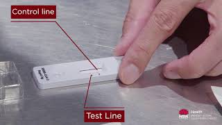 How to do a rapid antigen test for COVID19 [upl. by Ahsikad]