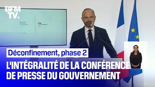 Déconfinement phase 2 lintégralité de la conférence de presse du gouvernement [upl. by Ahsiyt]