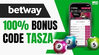 Betway South Africa 100 Bonus First Deposit Bonus with Promo Code TASZA [upl. by Josiah]