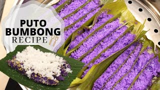 The Best Puto Bumbong Recipe  Steamer Lang Ok Na [upl. by Adelaida]