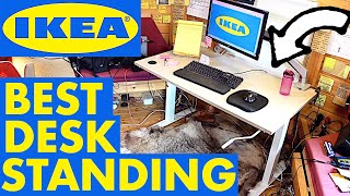 My IKEA STANDING DESK for making YouTube videos Trotten for the win [upl. by Supat]