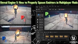 Unreal Engine 5 Tutorial How to Properly Spawn Emitters in Multiplayer Mode [upl. by Nnaharas]