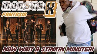 MONSTA X  FANTASIA MV REACTION IM HAS DIAMOND TIDDIES 💎😱🤯😫☠️ [upl. by Sharos]