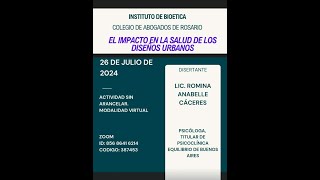 DIÁLOGOS EN LA VÍSPERA El impacto en la salud de los diseños urbanos [upl. by Bertold]